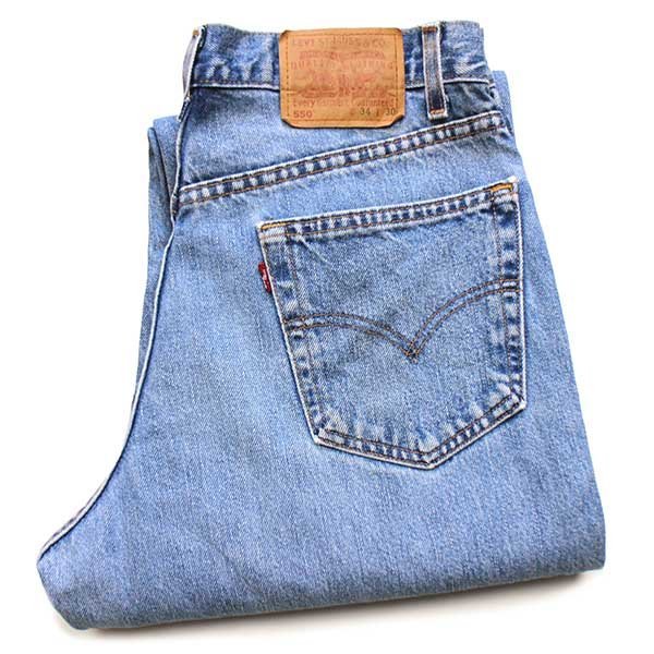 初売り】 ☆00s メキシコ製 Levi'sリーバイス 550 デニムパンツ w34