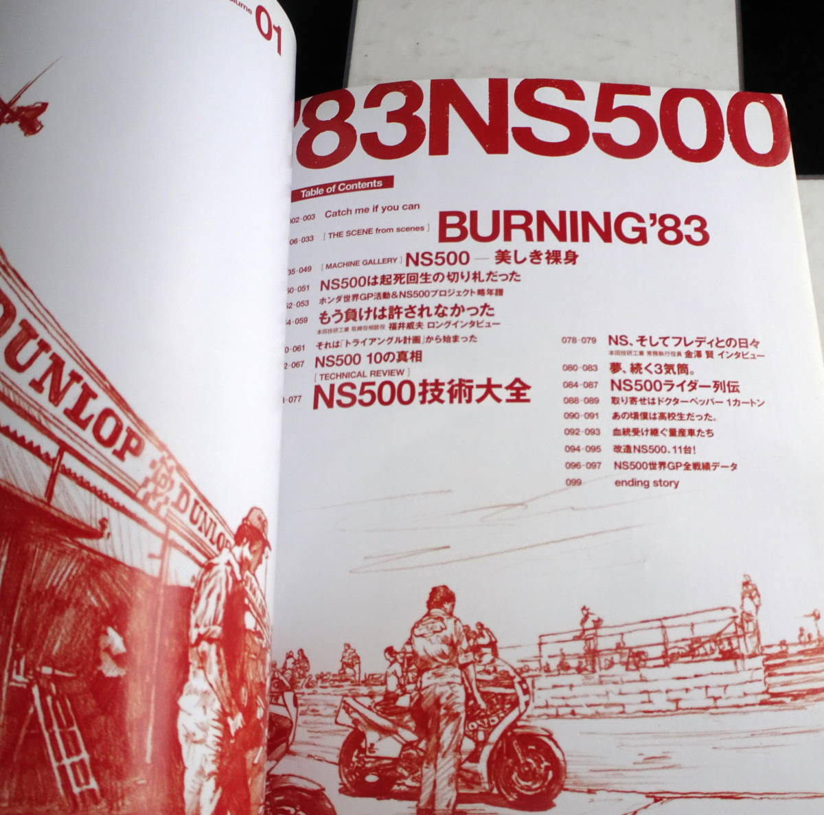 RACERS - レーサーズ - Vol.1 '83 NS500 '83 NS500 TECHNICAL REVIEW NS500技術データ完全紹介 「もう負けは許されなかった」F・スペンサー_画像2