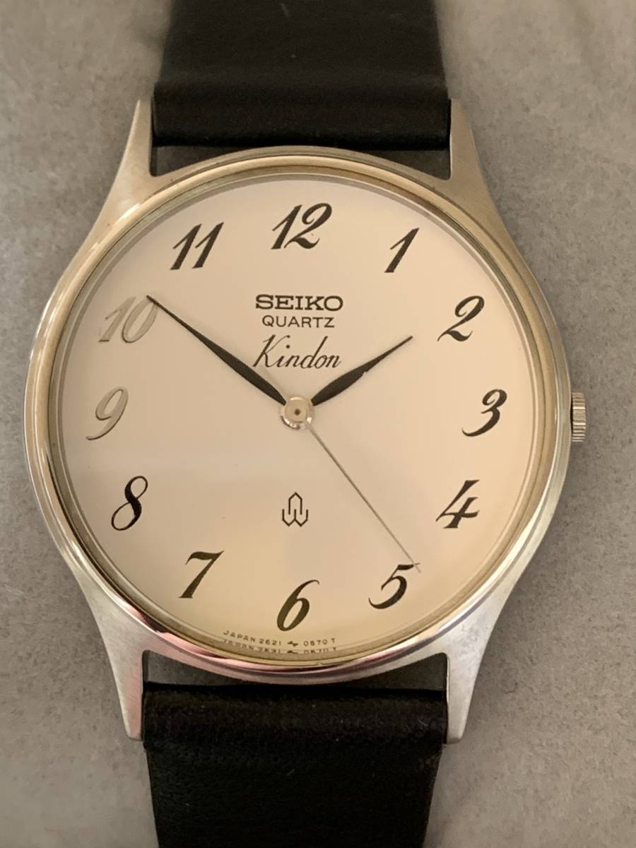 当時物 SEIKO 2621-0160 シャリオ 激レア 欽ドン!モデル 欽ドン!賞景品 非売品 フジテレビジョン_画像3