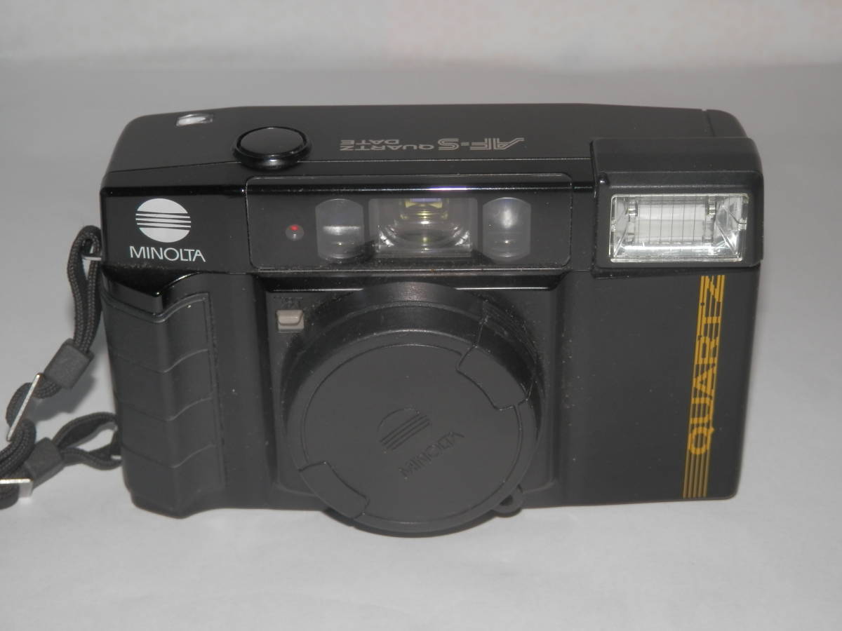 【レトロ カメラ】ミノルタ フィルムカメラ Minolta AF-S QUARTZ DATE 35mm F2.8 　ジャンク品_画像2