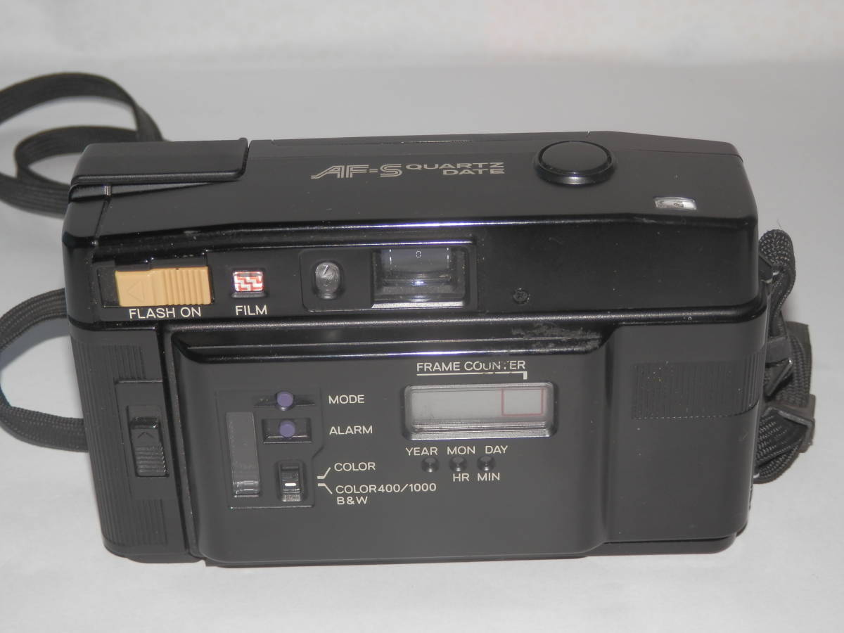 【レトロ カメラ】ミノルタ フィルムカメラ Minolta AF-S QUARTZ DATE 35mm F2.8 　ジャンク品_画像5