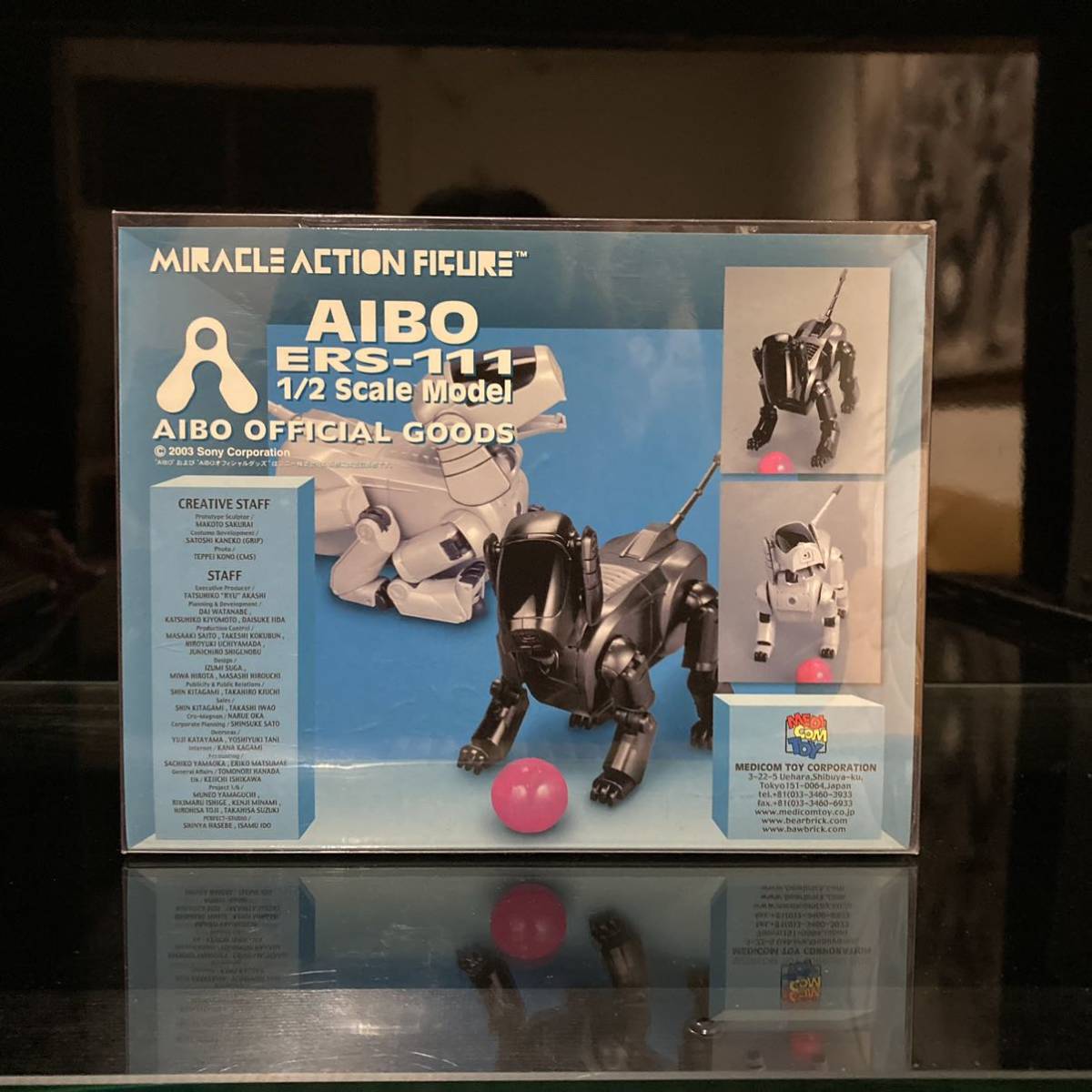 AIBO アイボ ERS-111 1/2スケールモデル フィギュア アイボオフィシャルグッズ_画像3