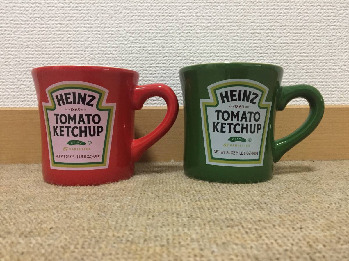 送料込】 HEINZ ハインツ ペアマグカップ マグカップ の商品詳細