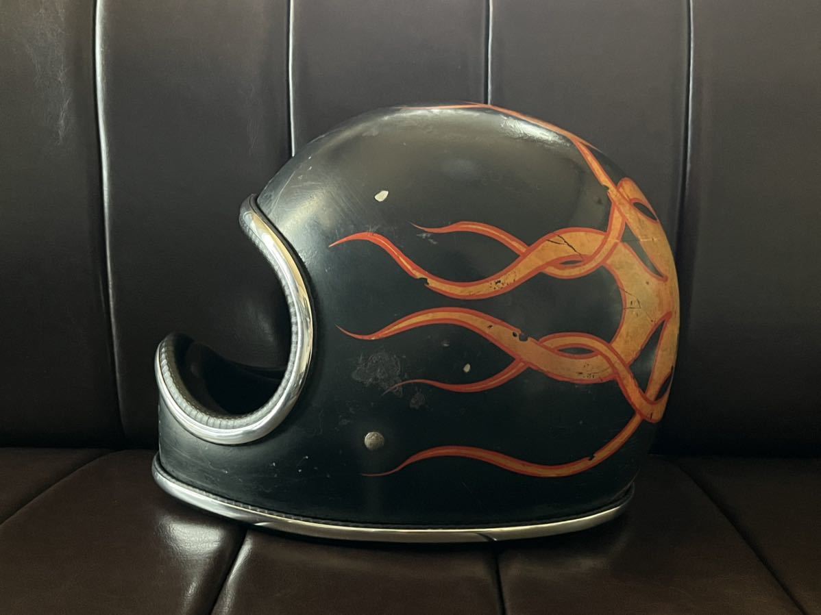 試着のみ NoBudz SPACE HELMET スペースヘルメット カスタム ハーレー