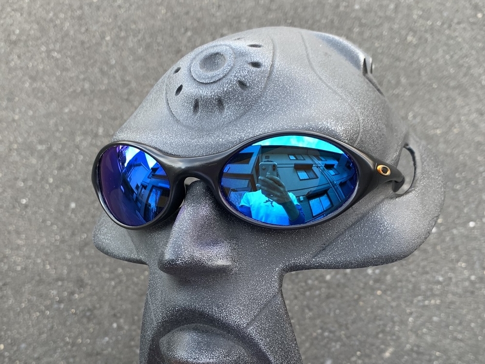 LINEGEAR　オークリー　アイジャケット用交換レンズ　ポリカレンズ　サックスブルー　Oakley　EYE JACKET_画像3