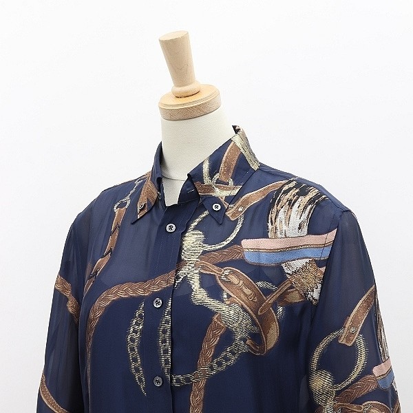 ラルフローレン パープルレーベル シルクシャツ イタリア製RalphLauren