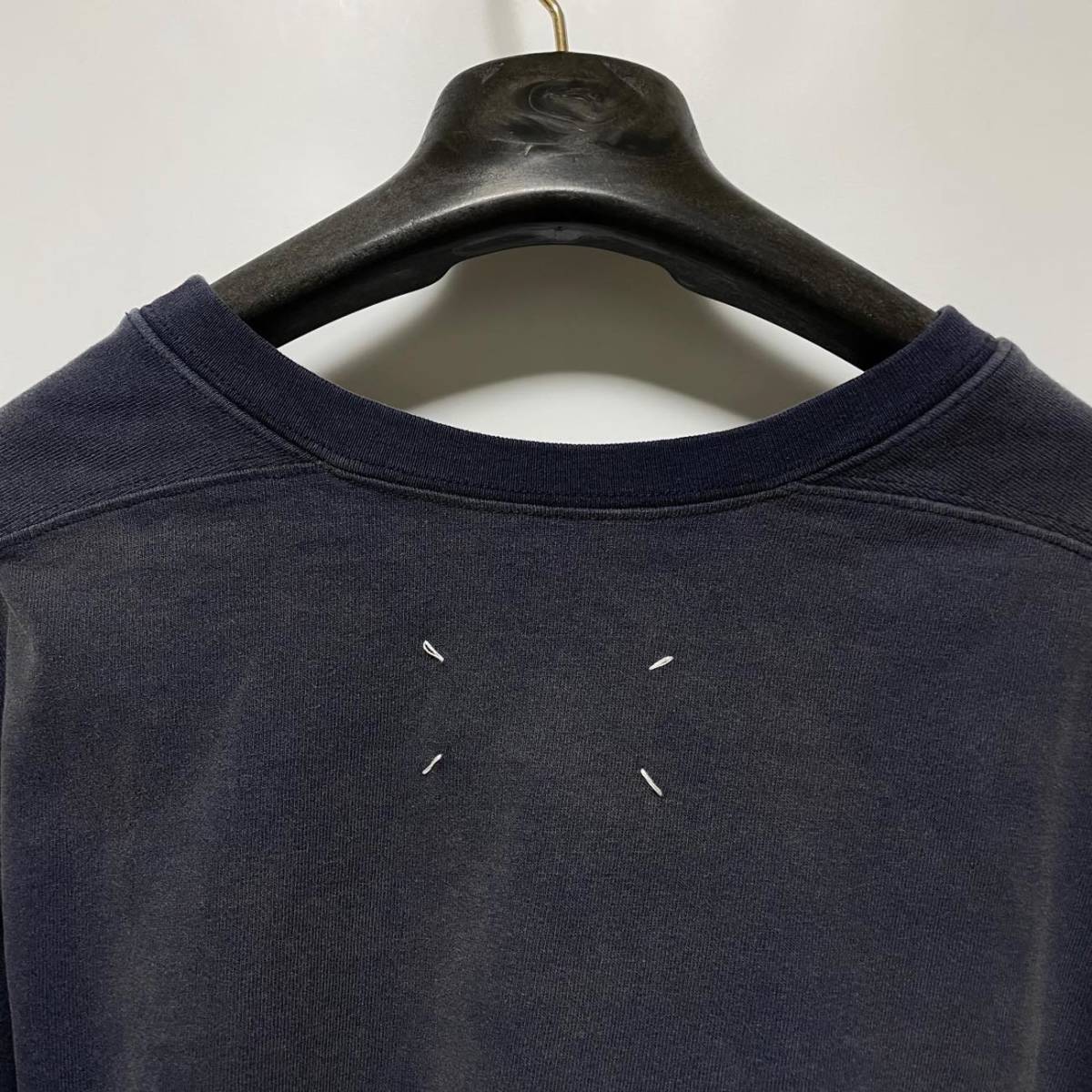 美品 メゾンマルジェラ 21AW ヴィンテージ加工スウェットシャツ 定価