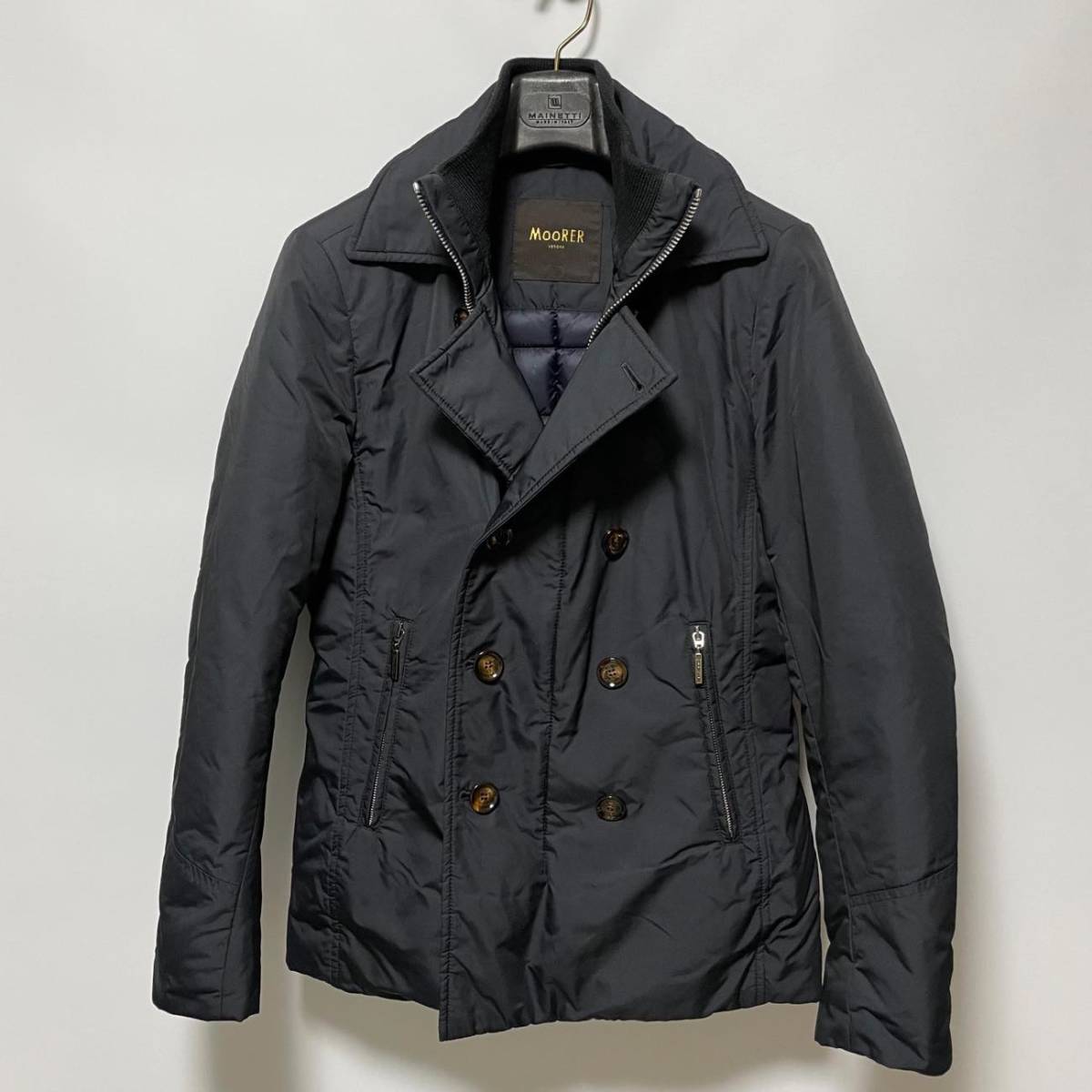 MOORER ムーレー ナイロンダウンジャケット 44(S) ダウンコート メンズ