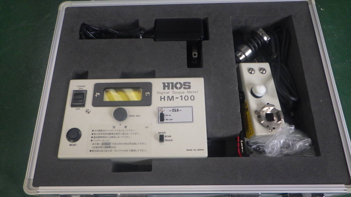ハイオス HIOS デジタルトルクメーター HM-100 traversebayim.com