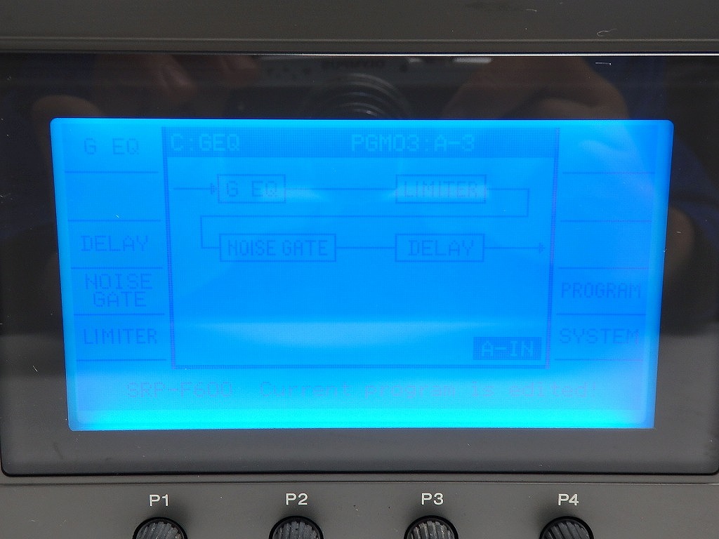 SONY цифровой аудио процессор SRP-F600 *203614