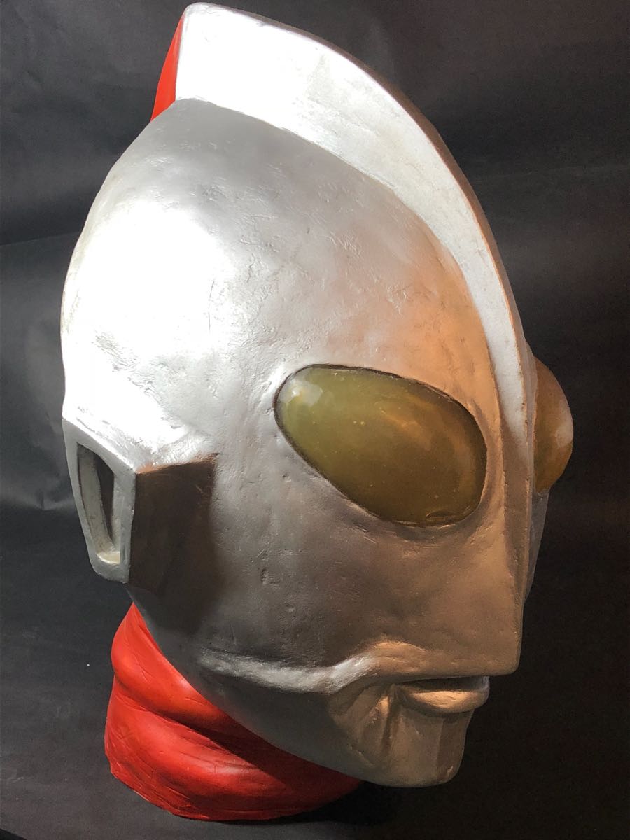 超罕見的1/1波原創第一款奧特曼A型面罩 原文:超レア1/1ウェーブ製初代ウルトラマンAタイプマスク