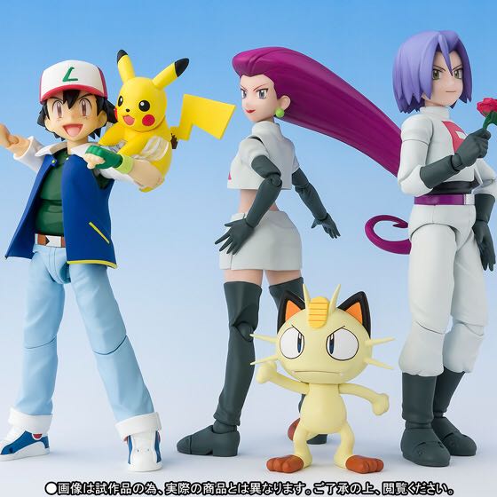  原文:S.H.フィギュアーツ サトシ ＆ ロケット団 Limited Edition 新品未開封 プレミアムバンダイ限定 ポケットモンスター ポケモン フィギュア