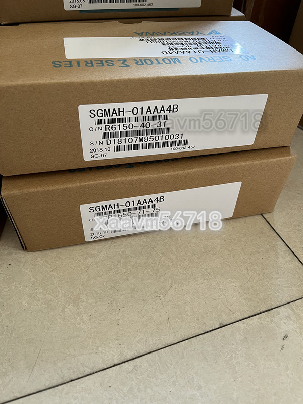●　新品 YASKAWA サーボモーター SGMAH-01AAA4B 【保証付き】【送料無料】