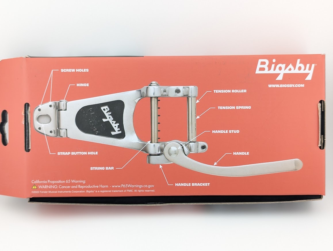 □新品 箱付き□Bigsby B7C ビグスビー トレモロユニット Gibson レス