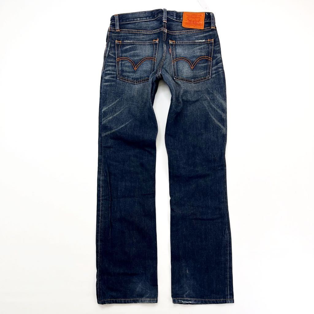 リーバイス ☆ LEVIS 502 良いヒゲ＆色落ち感◎ デニムパンツ ストレート ブルージーンズ W29 スタイリッシュ アメカジ OL502-0010■Ja5675_画像3