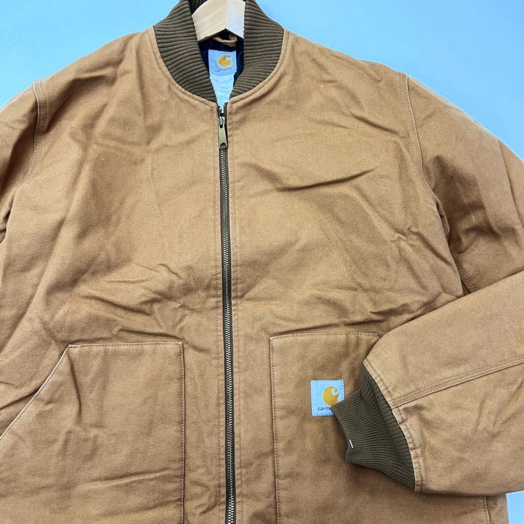 憧れ アメカジ XXL ブラウン ブルゾン 裏キルティング ワーク