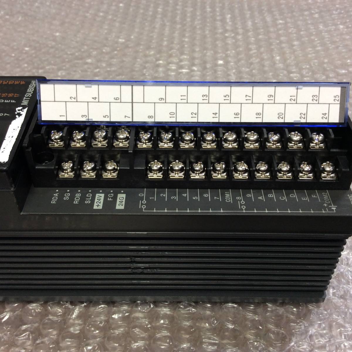 ●【AH-2414】中古品 MITSUBISHI 三菱電機 MELSEC DC入力／リレー出力複合ユニット AX40Y10C【レターパックプラス・送料全国一律520円可】_画像4