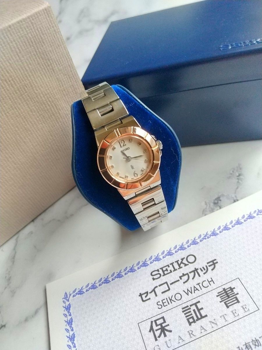 ☆美品稼働品 リミテッドエディション SEIKO セイコー ルキア 12P