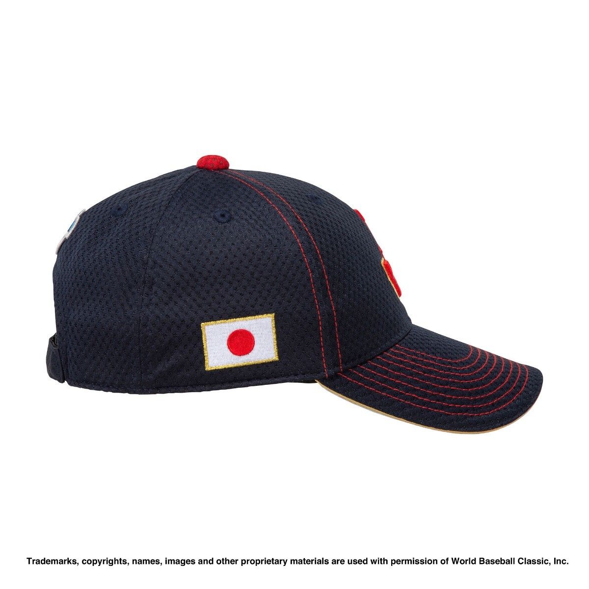 ☆2023年WBC侍ジャパン ミズノ キャップ 帽子 フラット型-