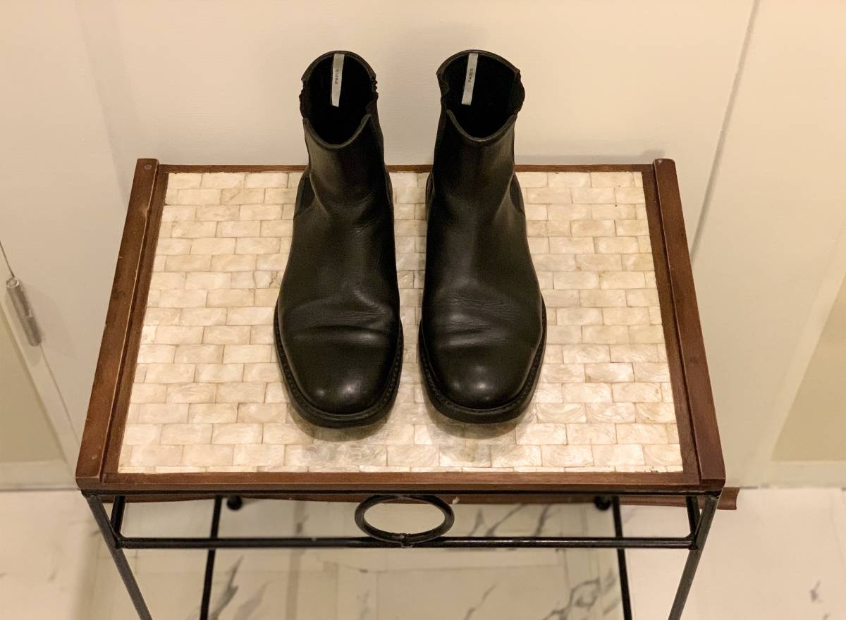 エディ スリマン期 )DIOR HOMME サイドゴア BOOT size 7 Black エディ スリマン期 )DIOR HOMME サイドゴア BOOT size 7 Black