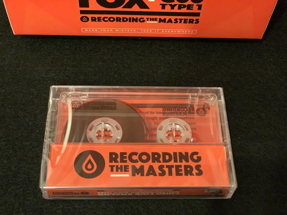( 新品未開封カセット10本 ）FOX C60 RECORDING MASTERS マスタリング録音用 openreel カセットデッキ studer マスタリング AMPEX_画像6
