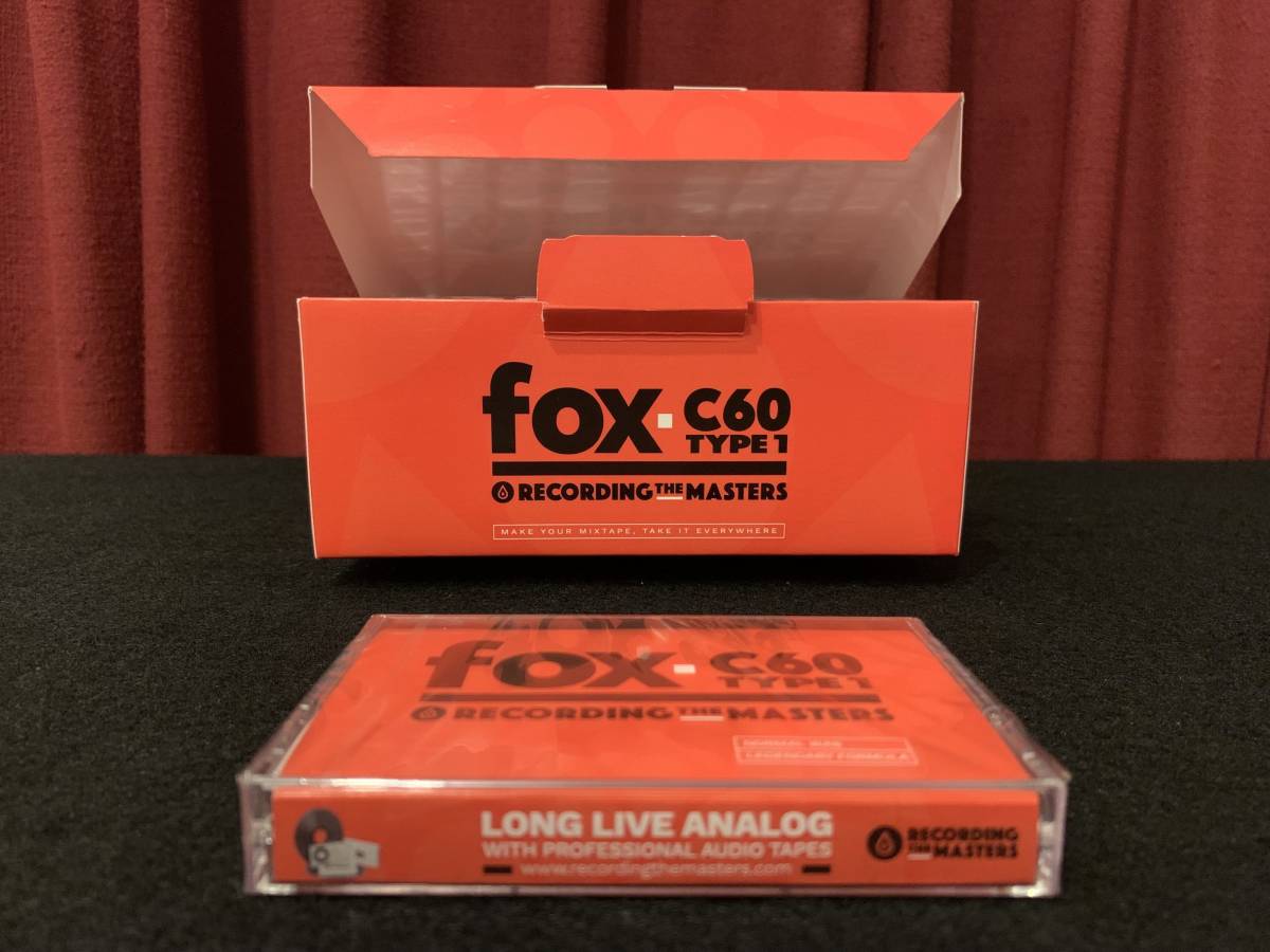 ( new goods unopened cassette 10ps.@)FOX C60 RECORDING MASTERS master ring recording for openreel cassette deck studer master ring AMPEX