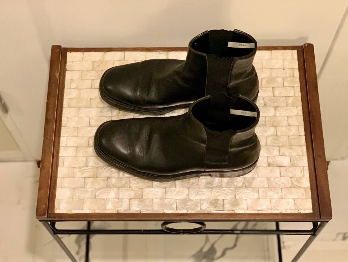 新素材新作 Black x Black 7 size BOOT サイドゴア HOMME ）DIOR