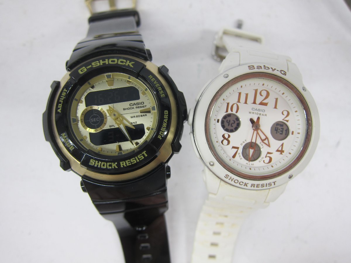 1円~おたからや◇Z0317-46 CASIOカシオ G-SHOCK/BABY-G メンズ ...