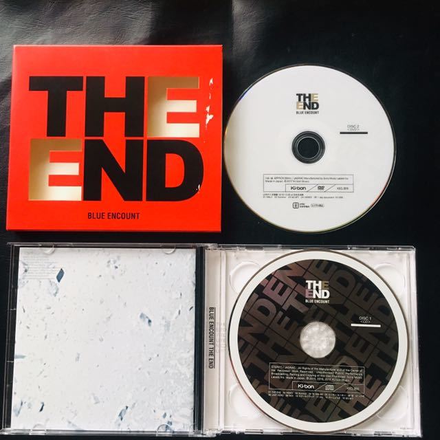 【CD】BLUE ENCOUNT / THE END(初回生産限定盤) ブルーエンカウント 熊本県 ロックバンド くまモン☆★_画像2
