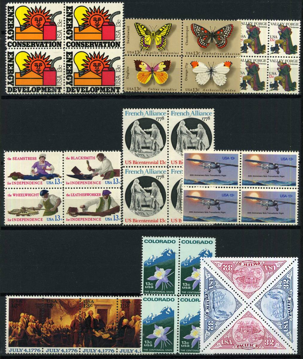 アメリカ合衆国 記念切手 未使用(MNH)◆送料無料◆OB-134_画像1