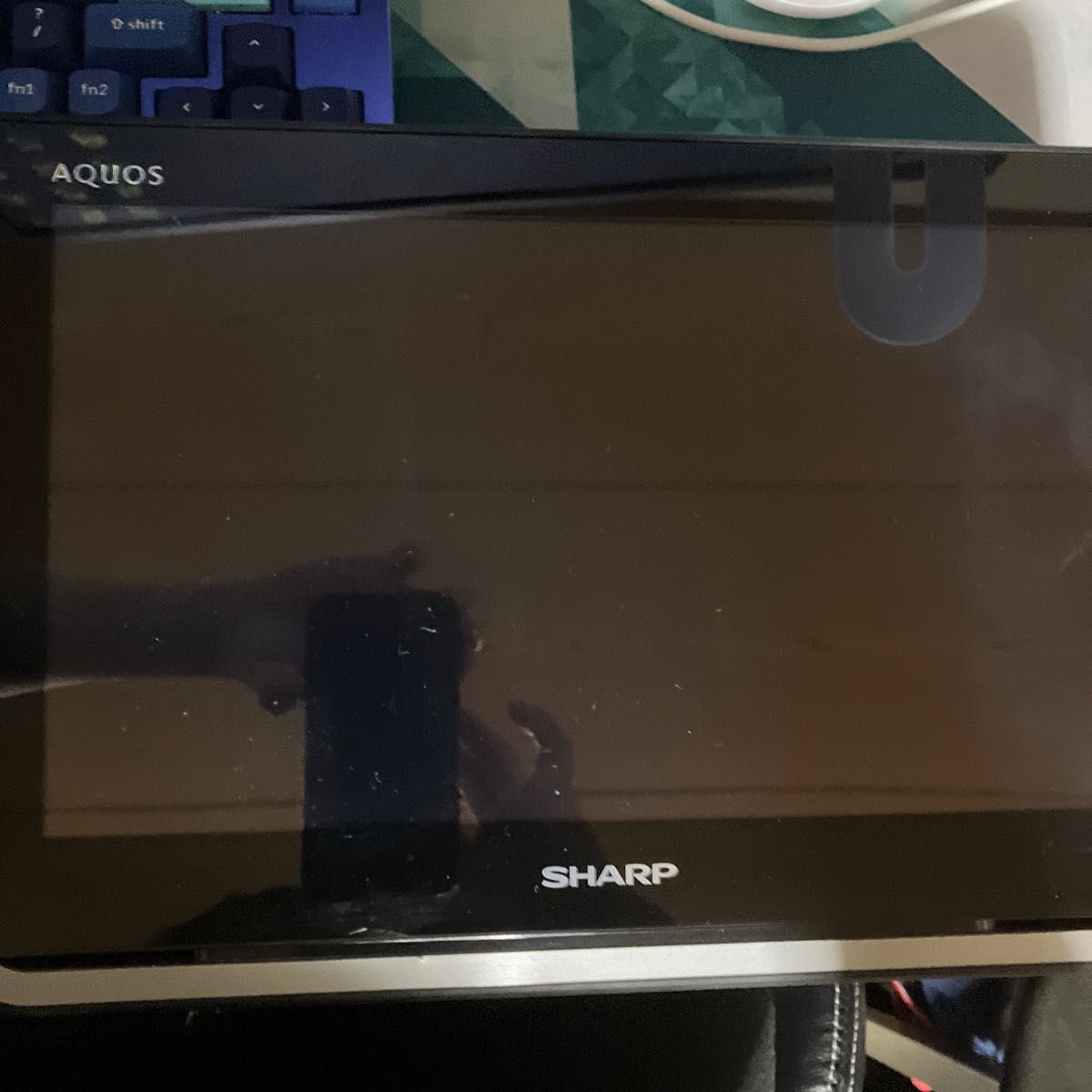 ポータブルテレビ チューナー付き AN-WLTU2W + 2T-C12AP SHARP ポータブルテレビ チューナー付き AN-WLTU2W + 2T-C12AP SHARP