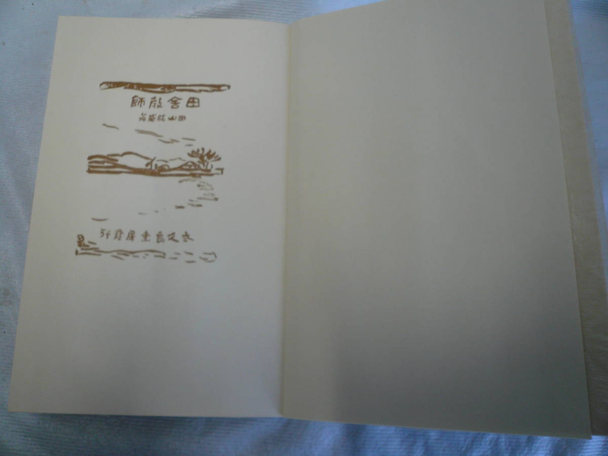 明治42年10月　左久良書房　発刊　田山　花袋　著　田舎教師　レトロ/当時物_画像3