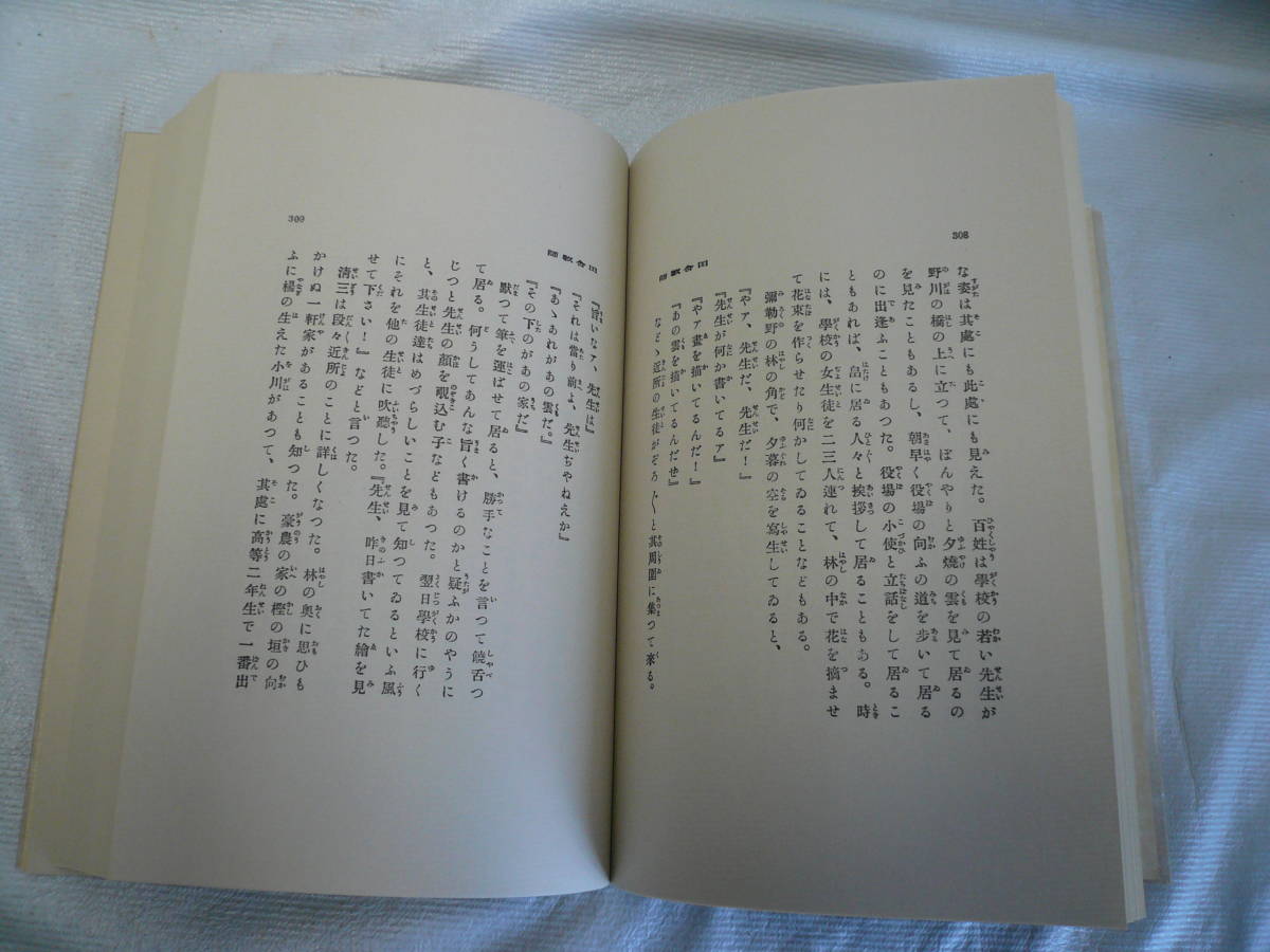 明治42年10月　左久良書房　発刊　田山　花袋　著　田舎教師　レトロ/当時物_画像5