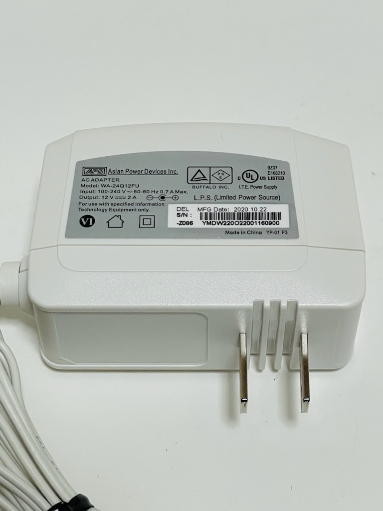 ■■ 【純正】 APD ACアダプター WA-24Q12FU 12V/2A ■■