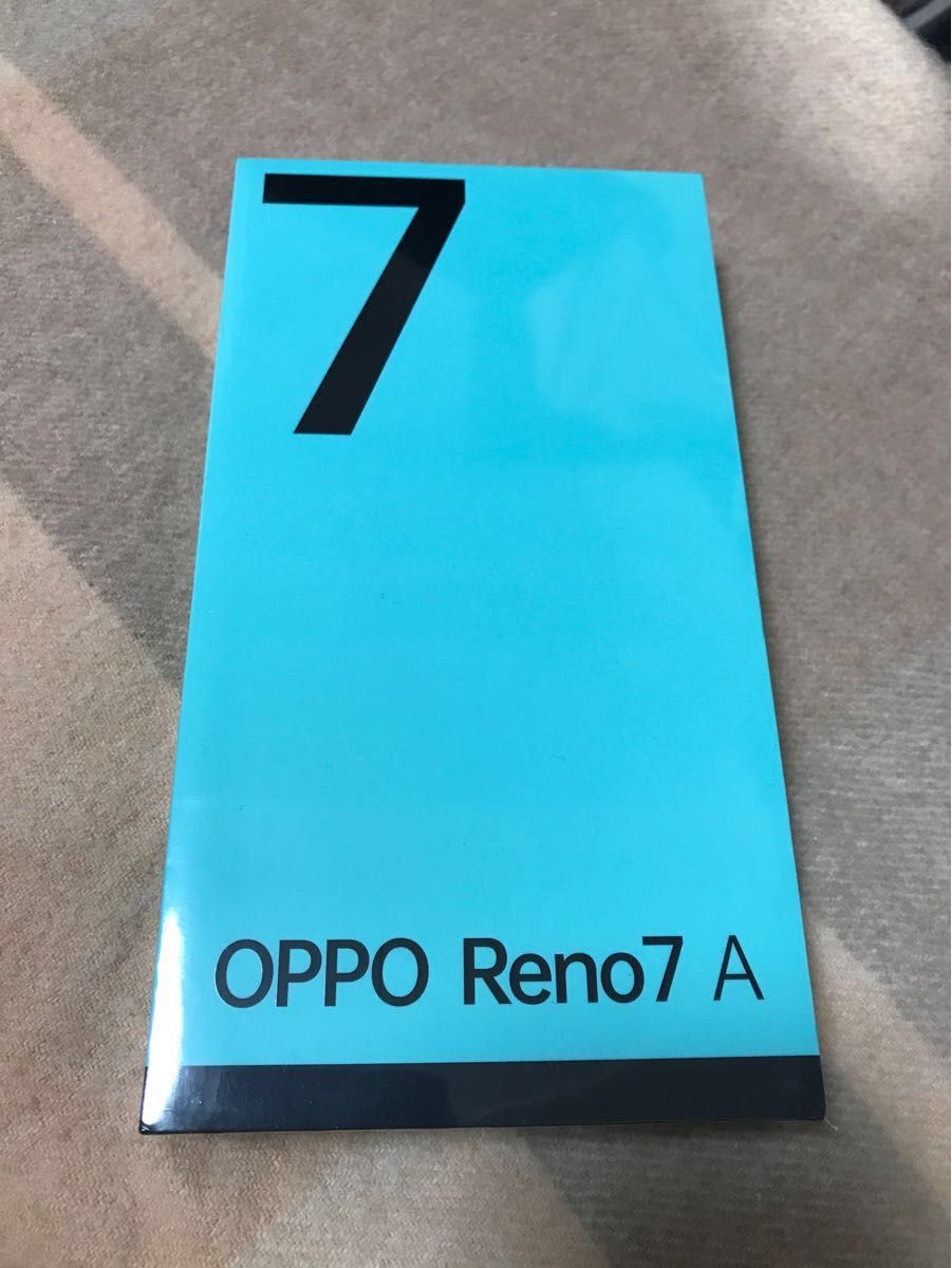残りわずか！ 新品未開封 OPPO Reno7 A カラー：ドリームブルー RAM