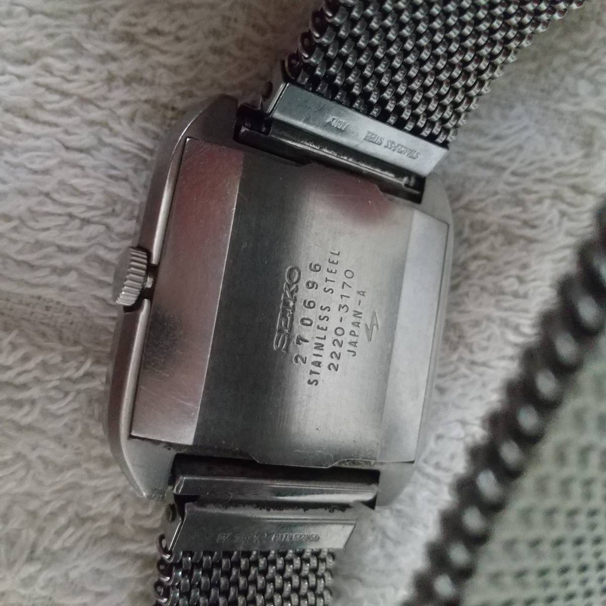 SEIKO シャリオ 手巻き 腕時計 エルミテックス_画像2