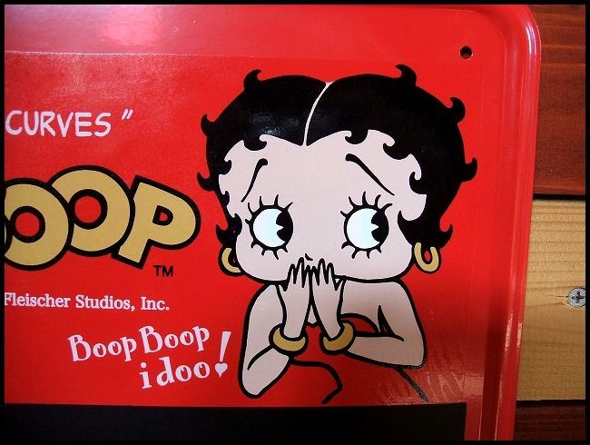 【ベティーブープ】ベティちゃん/Betty Boop/チョークボード/黒板/アメリカン/雑貨/ガレージの画像3