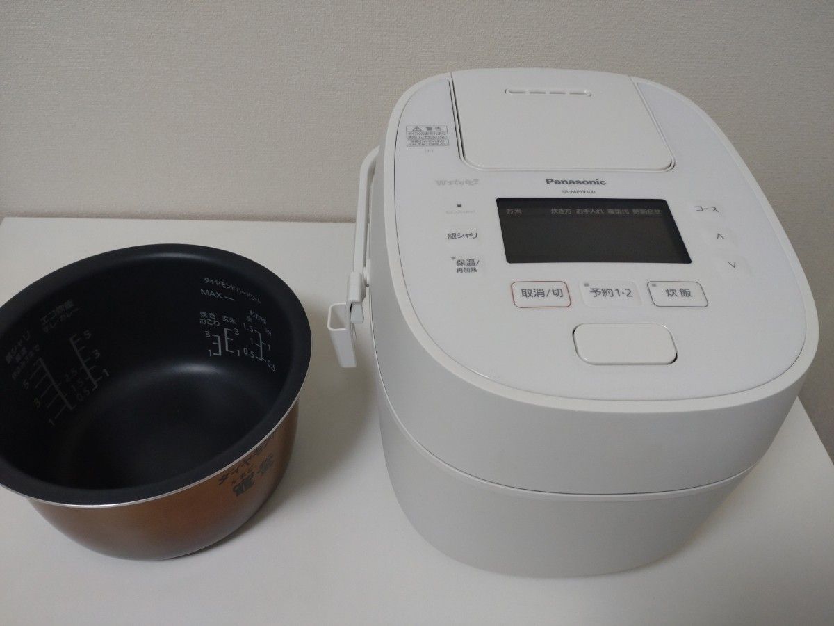 Panasonic 圧力IH方式 Wおどり炊き5.5炊き - 炊飯器・餅つき機