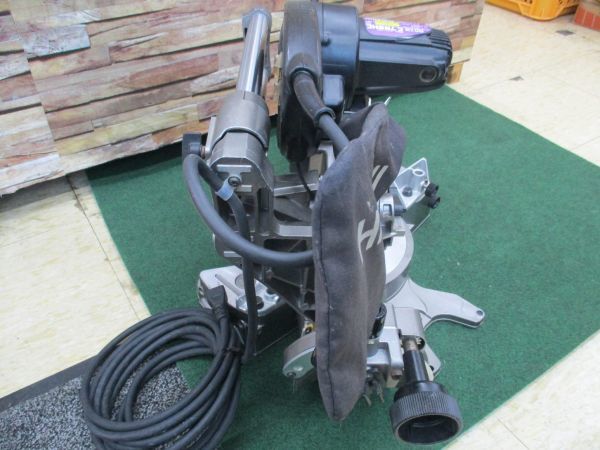 日立工機 HITACHI レーザーマーカ付 190mm 卓上スライド丸のこ C7RSHC