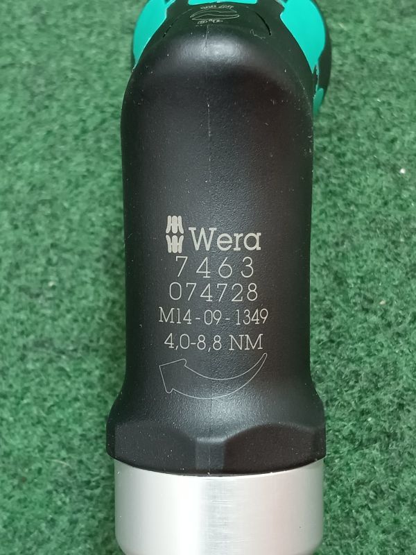 未使用 Wera ヴェラ トルクドライバ 7463 074728 設定(4N.m)（2）_画像4