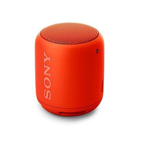 ソニー ワイヤレスポータブルスピーカー 重低音モデル SRS-XB10 : 防水/Bluetooth対応 オレンジレッド SRS-XB10