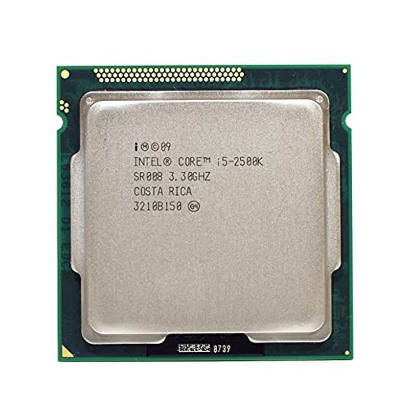 Intel Core i5-2500 3.30GHz クアッドコア CPUプロセッサー SR00T (認定整備済み)