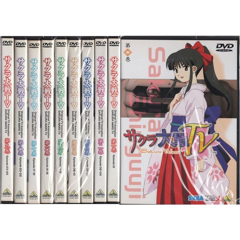 ジャンク DVD サクラ大戦TV DVD-BOX|さ行 ジャンク DVD サクラ大戦TV DVD-BOX|さ行
