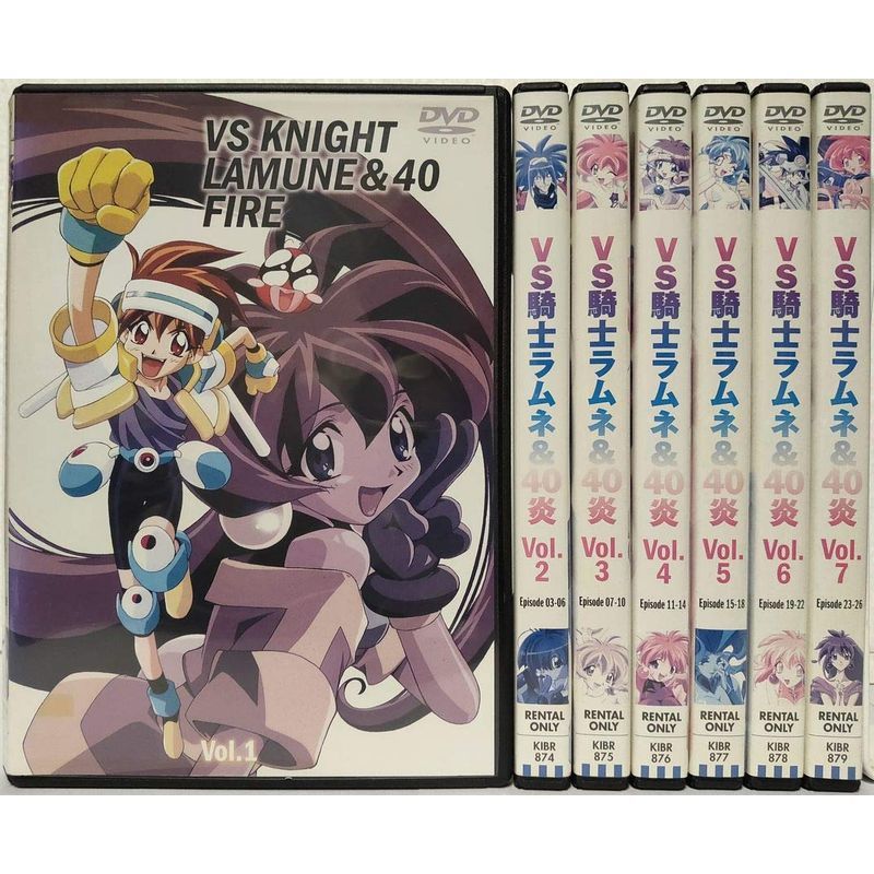 VS騎士ラムネ&40 炎 レンタル落ち 全7巻セット マーケットプレイス DVD