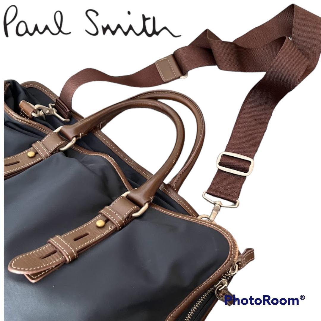 Paul Smith　ポールスミス ビジネスバッグ　ブリーフケース　ネイビー_画像8