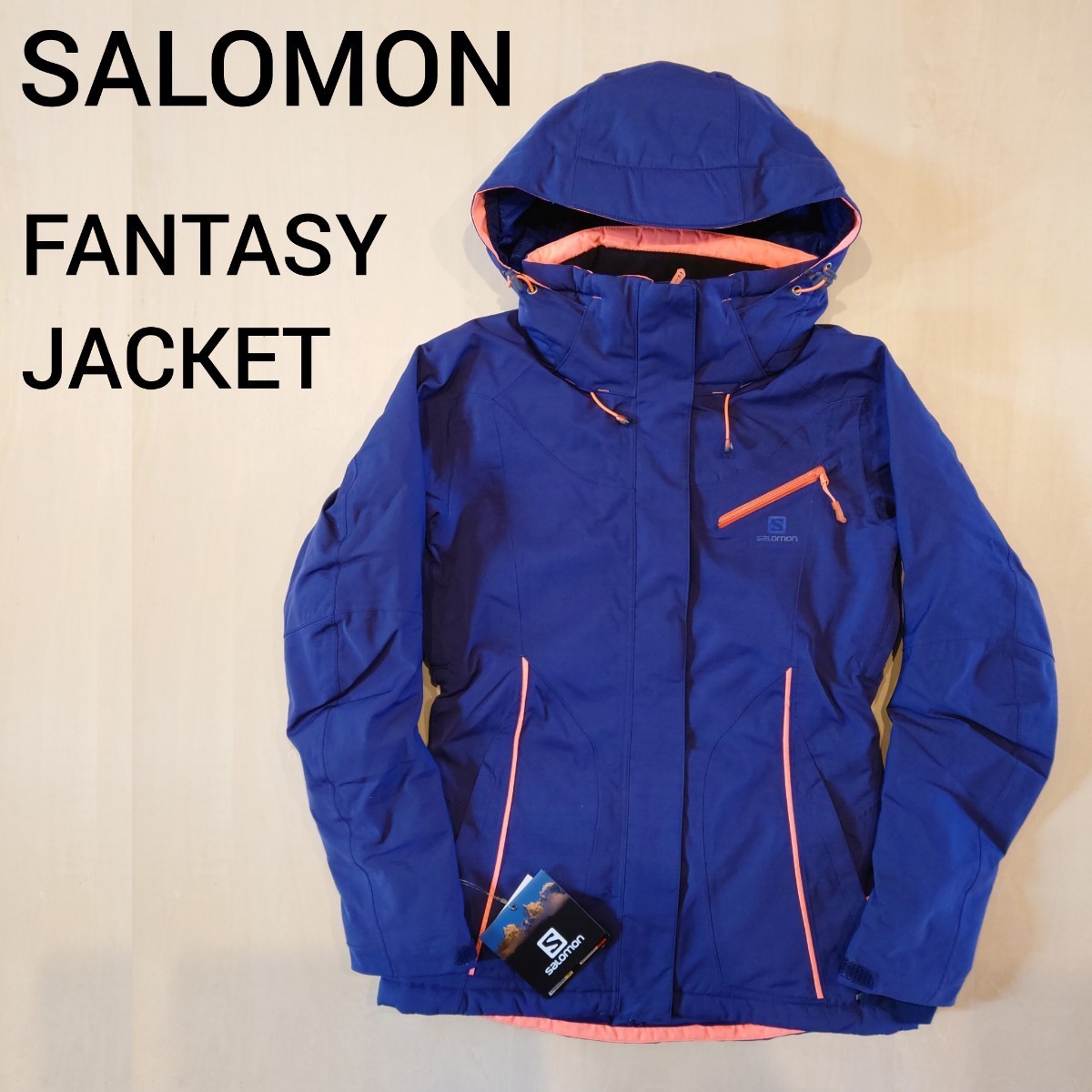人気カラーの SALOMON スキーウエア 24㎝ FANTASY JACKET 未使用 120W