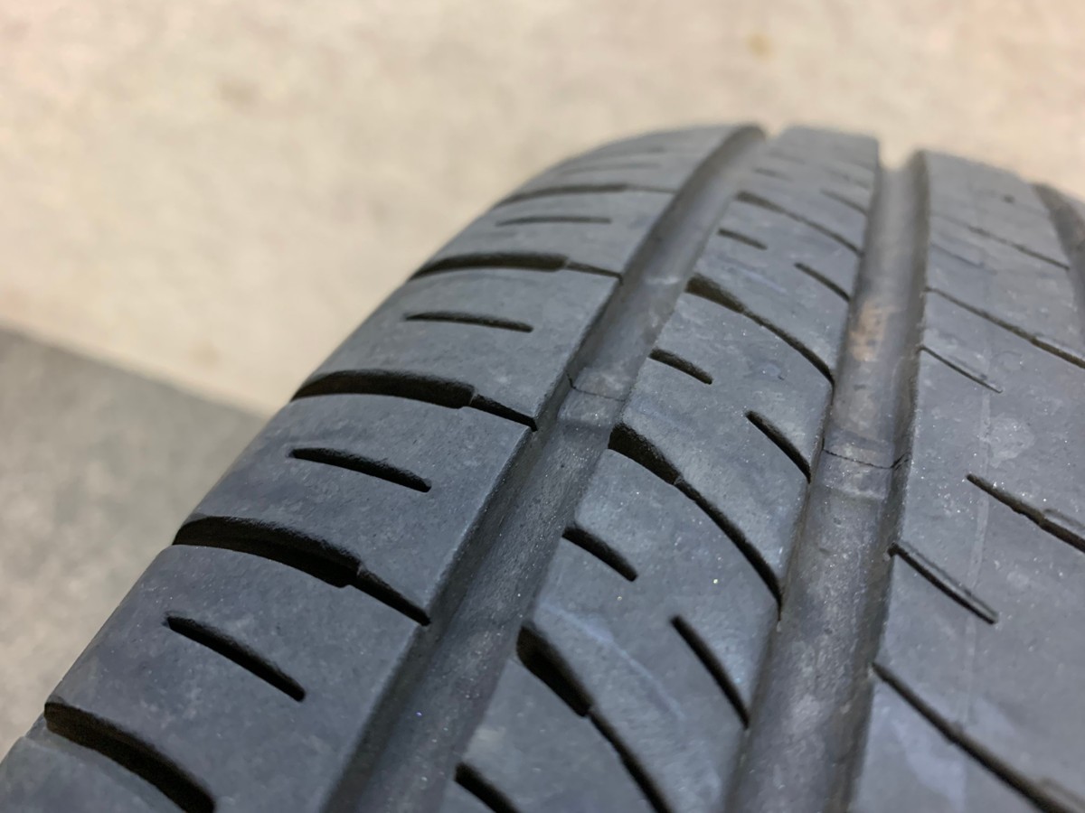 DUNLOP ENASAVE EC204 155/80R13 20年製 13インチ 夏タイヤ 4本セット (ダンロップ/エナセーブ_画像6