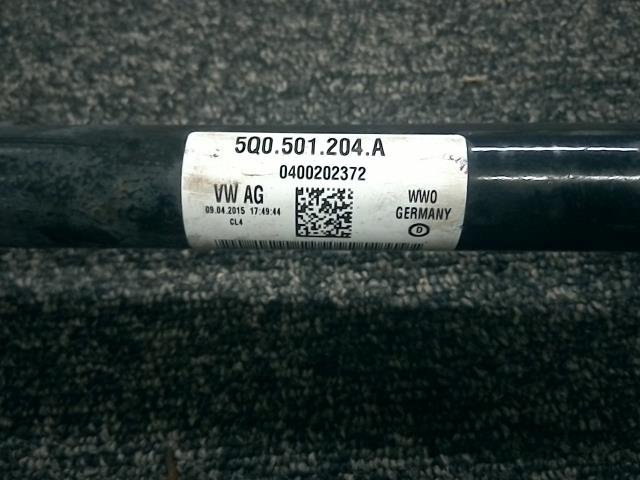  Volkswagen Golf R variant ABA-AUCJXF original rear drive shaft right 5Q0501204A operation verification settled (VW/ rear / gong car 