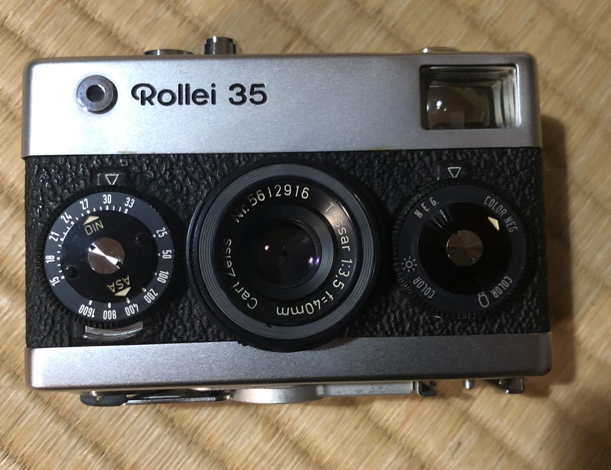 美品　Rollei35 ローライ35 Tessar40mm F3.5 付属品充実！　動作確認済み_画像5