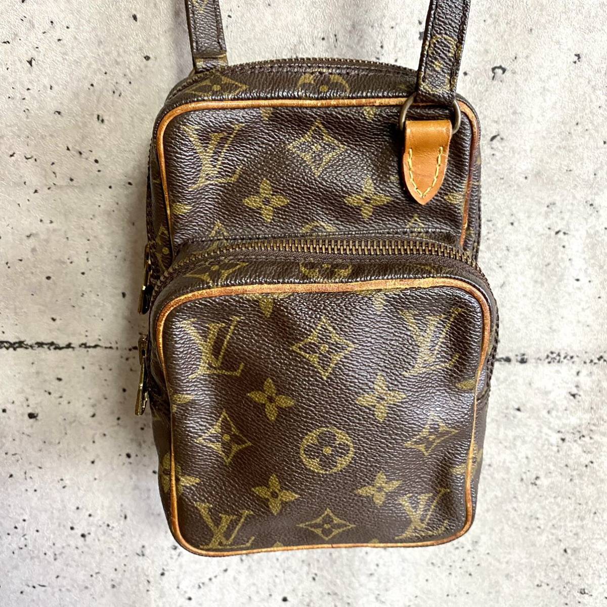 本物 LOUIS VUITTON ルイヴィトン モノグラム ミニショルダーバッグ